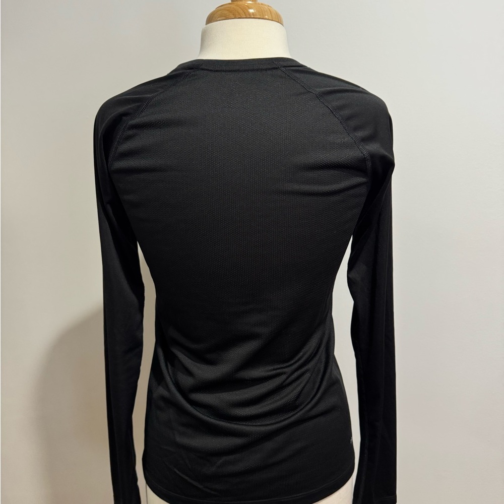 Nike Women's Black Long Sleeve Top Size M - Picture 3 of 6